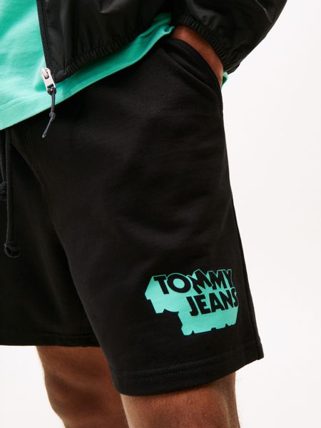 Tommy Jeans Sweatshorts "TJM RLX STACK LOGO SWEATSHRT EXT" Mit Kordelzug günstig online kaufen