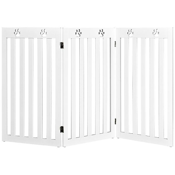 COSTWAY Treppenschutzgitter Hundeabsperrgitter (3 St), 89cm günstig online kaufen