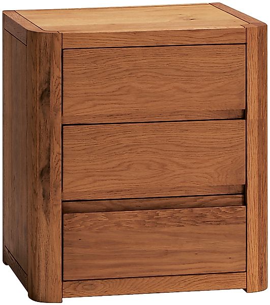 HASENA Nachttisch Koro, Eiche cognac massiv günstig online kaufen