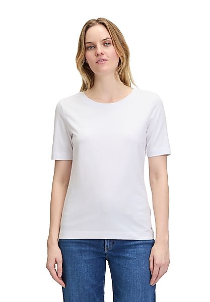 Betty&Co Kurzarmshirt "Betty & Co Basic Shirt mit Rundhalsausschnitt", (1 t günstig online kaufen