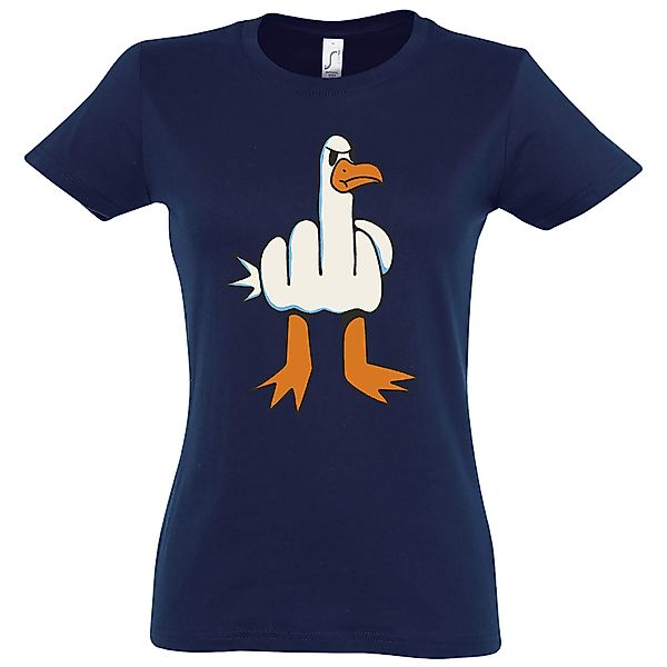 Youth Designz Print-Shirt Möwe Finger Damen günstig online kaufen
