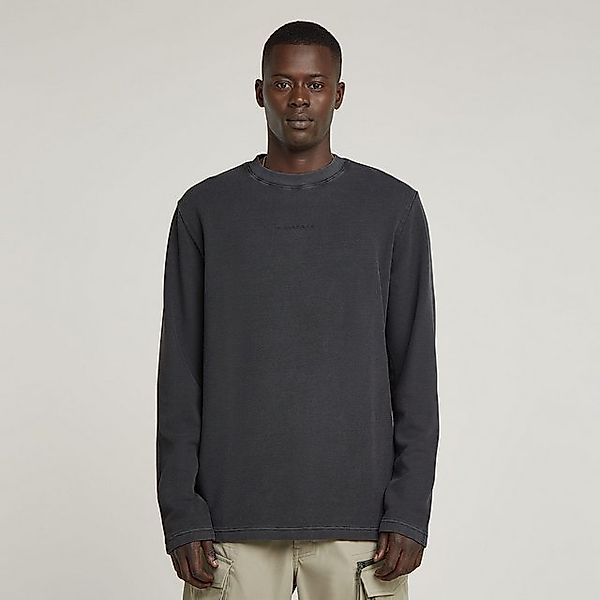 G-STAR Longsleeve Overdyed Tweeter aus Piqué-Strick günstig online kaufen