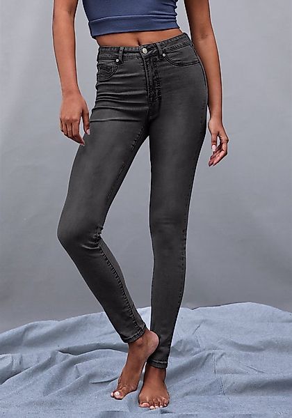 LASCANA Jeansleggings 7/8-Länge in Skinny-Form, Stretch-Denim, Basic günstig online kaufen