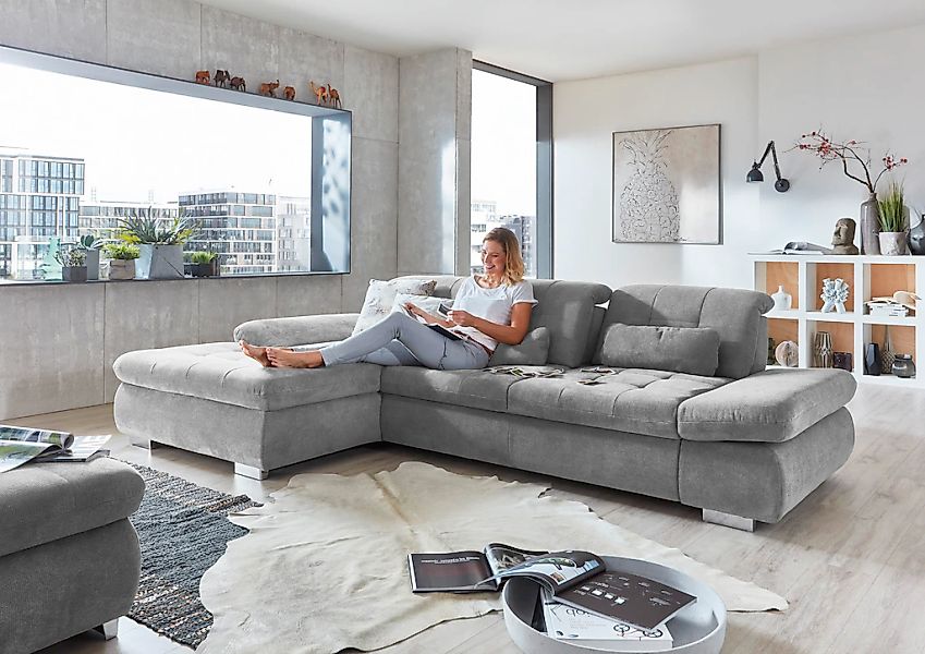 Die PlanBar Ecksofa "MP-IN17004 L-Form, Breite 331 cm, wahlweise weitere Fu günstig online kaufen
