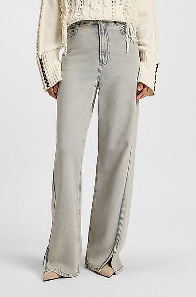 BOSS ORANGE High-waist-Jeans Marlene High Rise Split Premium Damenmode mit günstig online kaufen