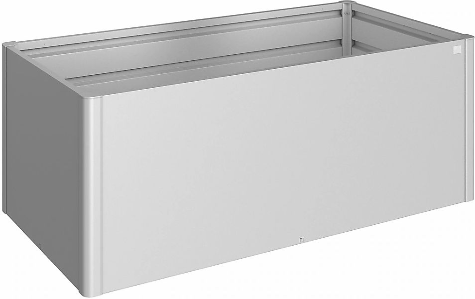 Biohort Hochbeet "2x1 silber-metallic" 201x102x77 cm, extrem langlebig, aus günstig online kaufen
