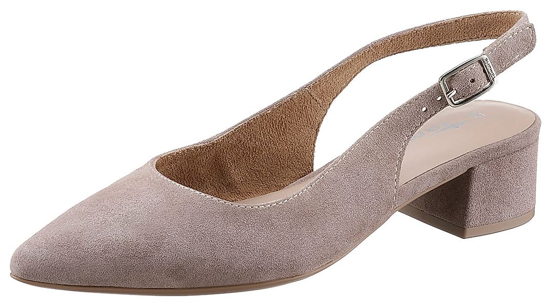 Tamaris Slingpumps, Blockabsatz, Abendschuh, Sommerschuh mit verstellbarem günstig online kaufen