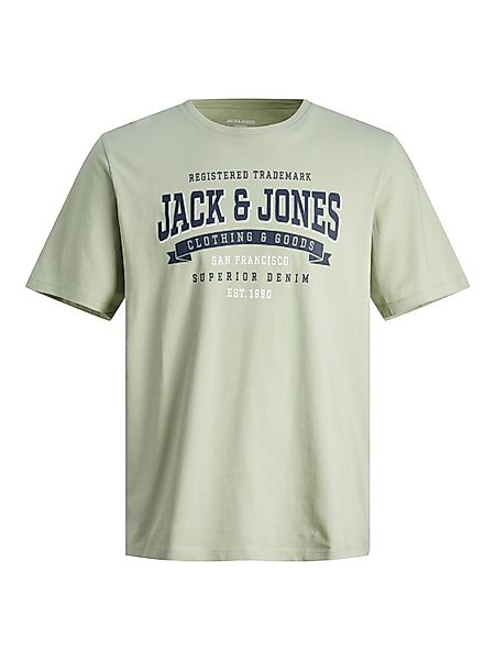 Jack & Jones Herren Rundhals T-Shirt JJELOGO - Regular Fit günstig online kaufen