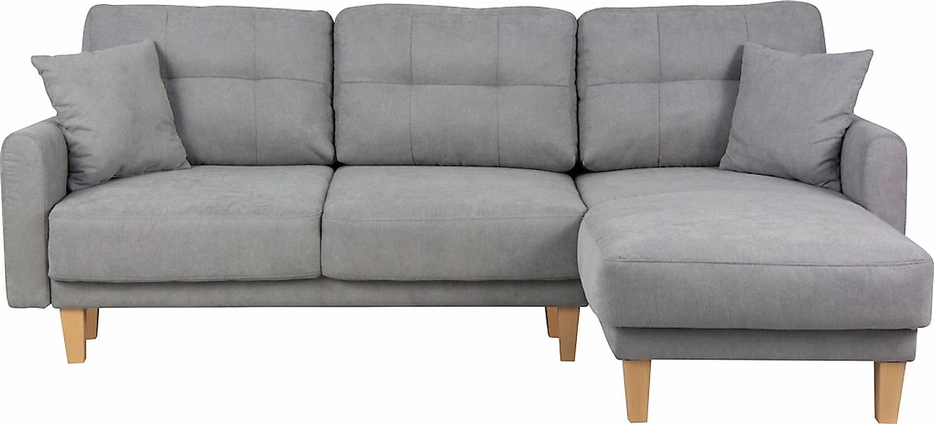 Home affaire Ecksofa "TRIPLO optionale Schlafsofa mit Bettkasten, Maße B/T/ günstig online kaufen