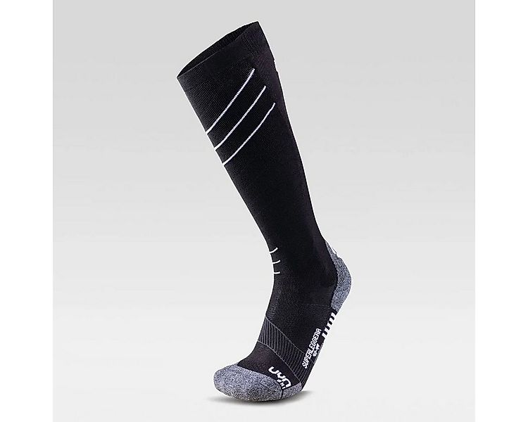 UYN Skisocken Superleggera (dünn, schnelltrocknend, aus Natex) schwarz/weis günstig online kaufen