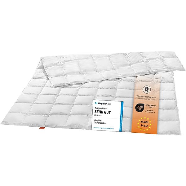 sleepling Daunenbettdecke "Komfort", Füllung: 90% Daunen, günstig online kaufen