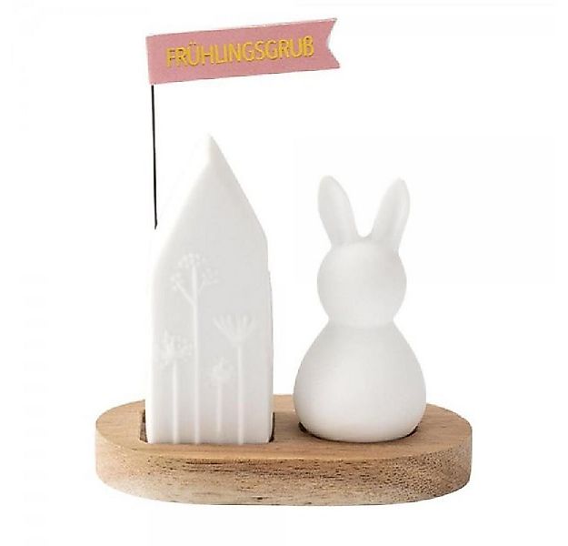 Räder Osterhase Design Mini-Dekofigur Hasengruß Frühlingsgruß günstig online kaufen