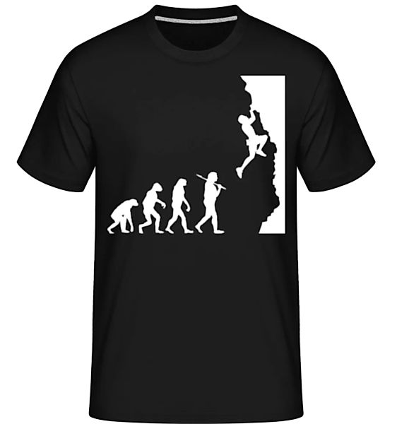 Die Entwicklung des Kletterns · Shirtinator Männer T-Shirt günstig online kaufen