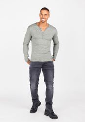 Key Largo Henleyshirt Ginger vintage Look günstig online kaufen