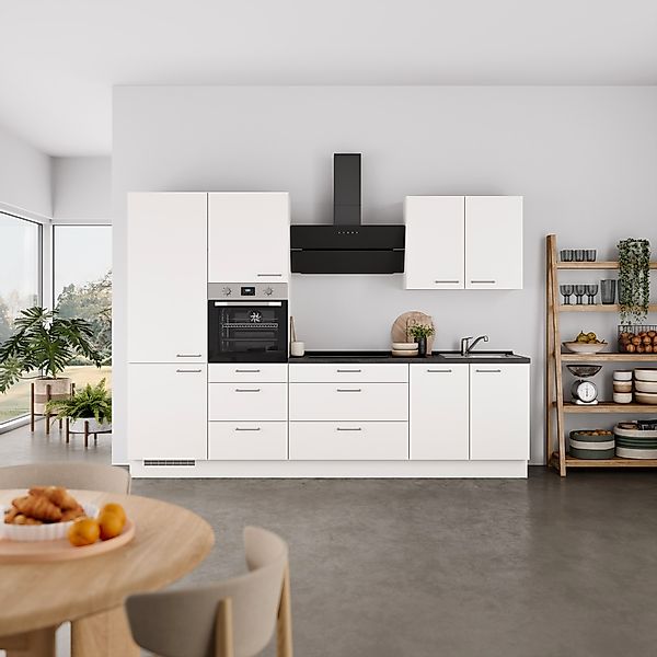 nobilia Küchenzeile ""Laser II", Ausrichtung wählbar, Breite 300 cm" vormon günstig online kaufen