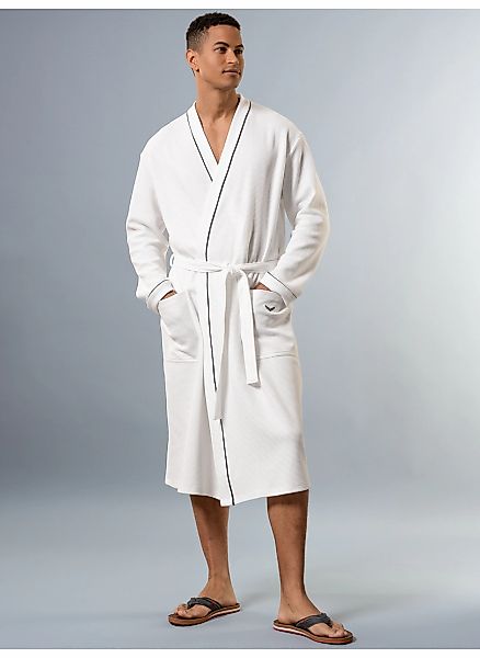 Trigema Bademantel "TRIGEMA Bademantel mit praktischem Gürtel zum Binden" 1 günstig online kaufen