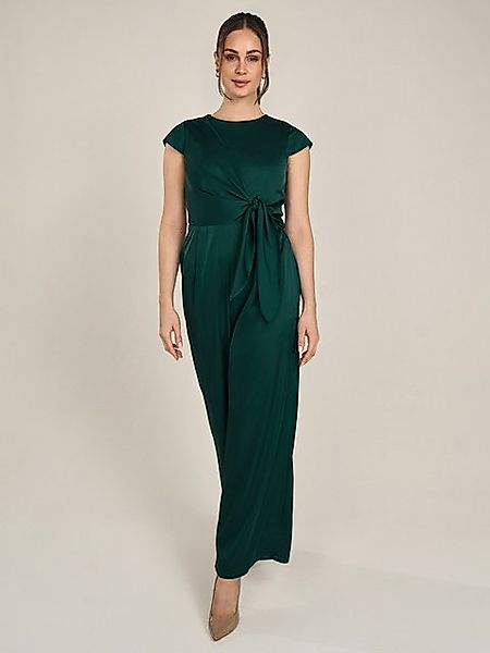 Apart Jumpsuit mit asymmetrischem Wickel zum knoten günstig online kaufen