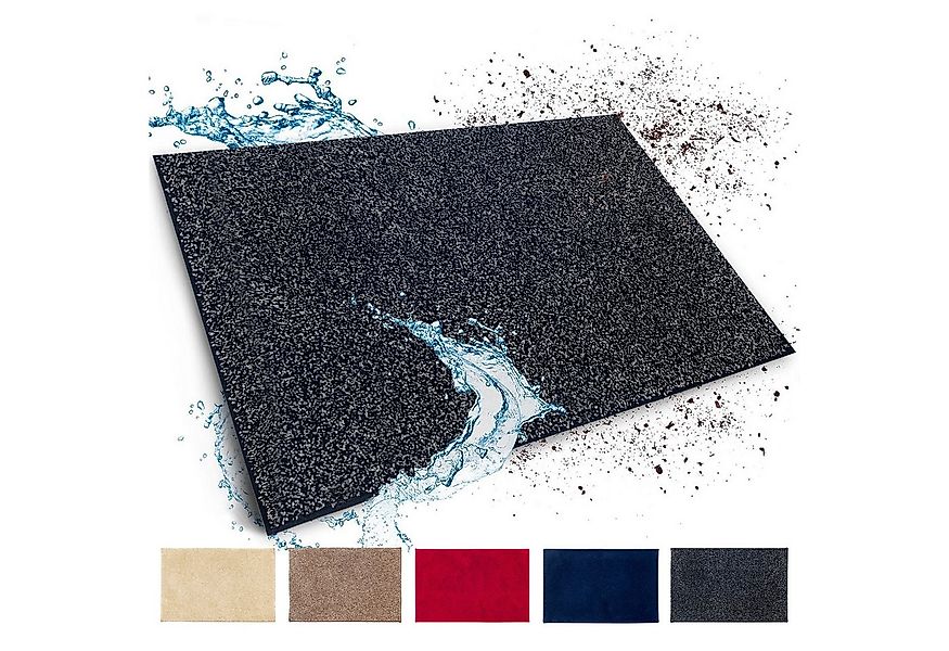 Floordirekt Fußmatte Nasa Schmutzfangmatte, rechteckig, Höhe: 14 mm, waschb günstig online kaufen