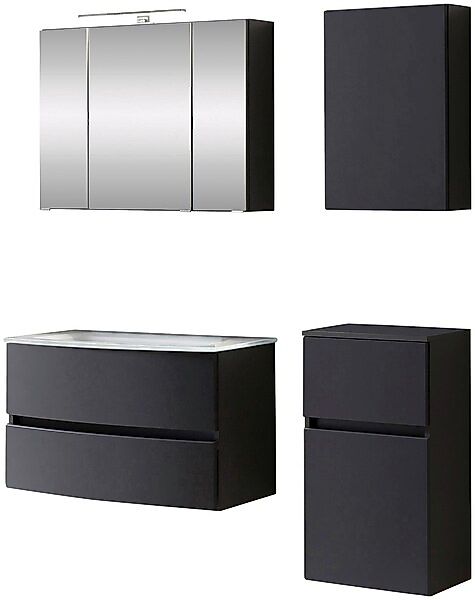 welltime Badezimmer-Set »Kaunas« Set, 4 Stk. tlg. günstig online kaufen