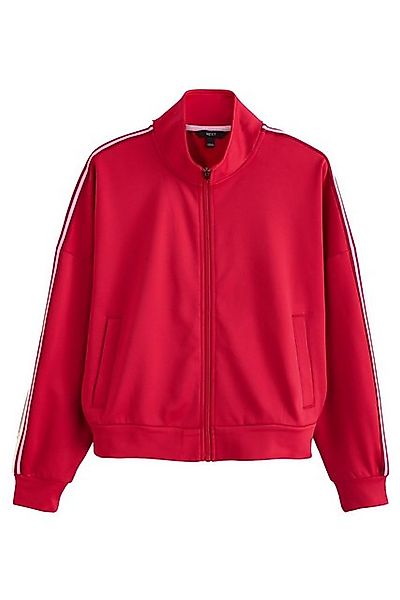 Next Sweatjacke Retro-Trainingsjacke mit Kontrastpaspeln (1-tlg) günstig online kaufen