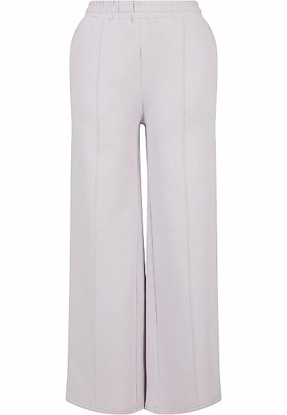 URBAN CLASSICS Stoffhose "Urban Classics Damen Ladies Straight Pin Tuck Swe günstig online kaufen