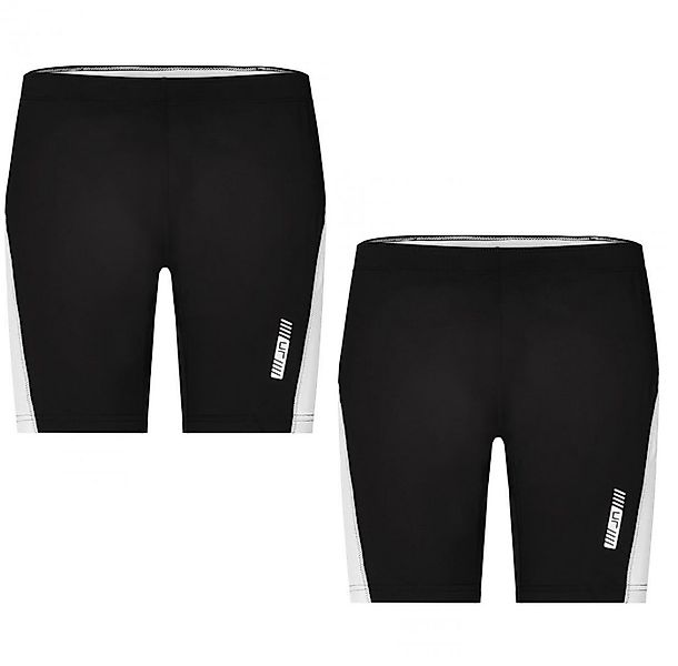 James & Nicholson Laufhose Doppelpack kurze Damen Laufhose Ladies' Running günstig online kaufen