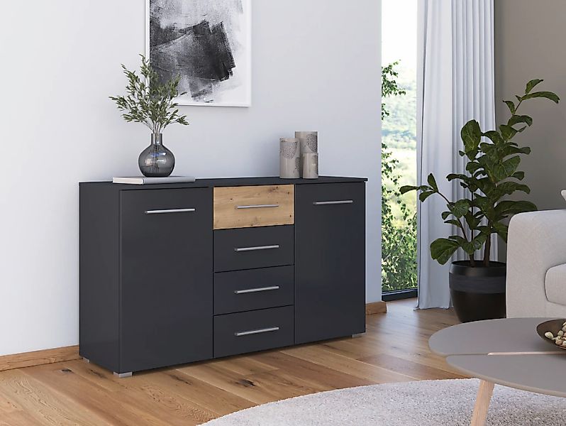 rauch Kombikommode "Sideboard Kommode Schubladenkommode TARRAGONA", mit 4 g günstig online kaufen