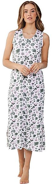 Pastunette Nachthemd Damen Schlafshirt ohne Arm lang (1-tlg) Baumwolle günstig online kaufen