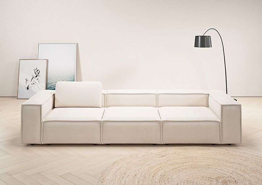 PLACES OF STYLE 3,5-Sitzer »Watertown, modernes Big-Sofa XXL, 336 cm Breite günstig online kaufen