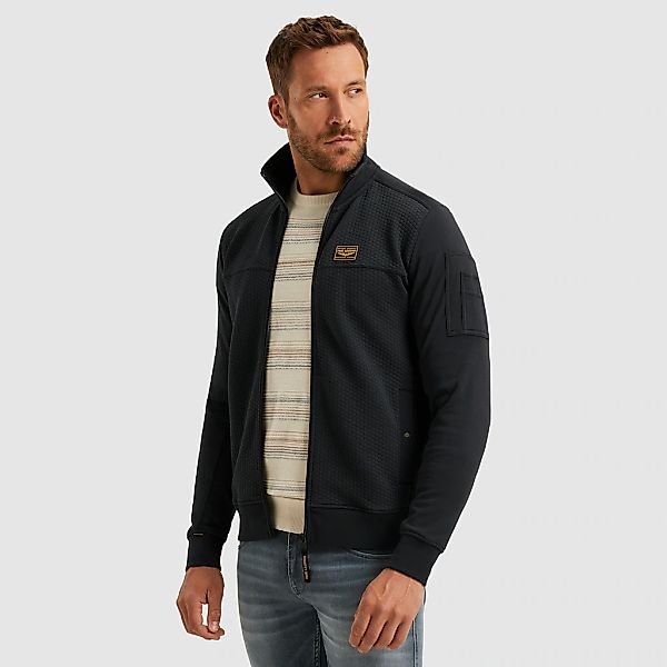 PME LEGEND Sweatjacke mit Logo Stickerei günstig online kaufen