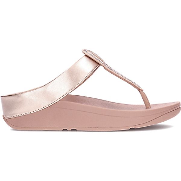 FitFlop  Sandalen Fino Crystal-Detail IU2 Damen Flip-Flops LATTE_BEIGE günstig online kaufen