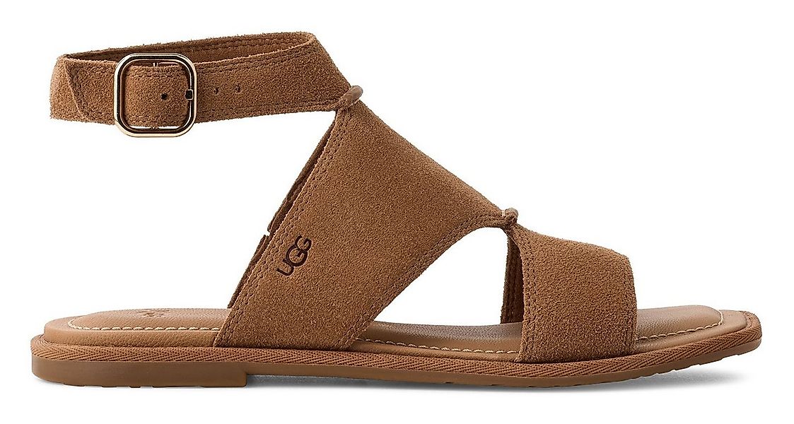 UGG DELRAY Sandale, Flats, Riemchensandale mit Fußbett Memory-Schaum günstig online kaufen