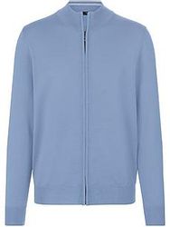 Strickjacke Peter Hahn blau günstig online kaufen