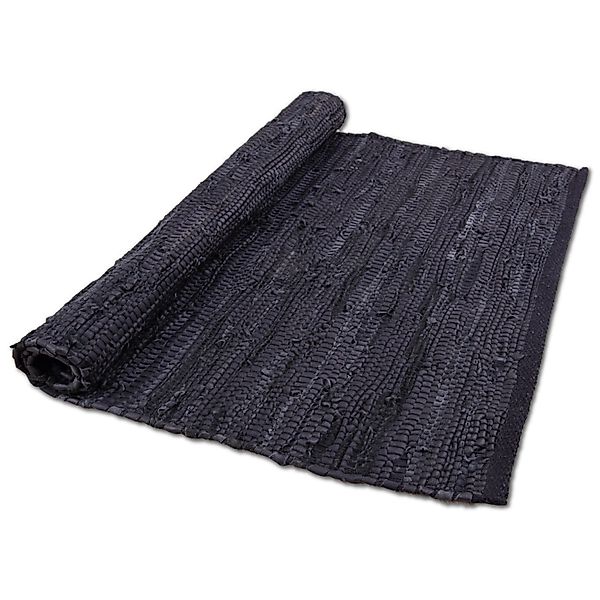 Bestlivings Teppich, eckig, Flicken - Lederteppich, günstig online kaufen