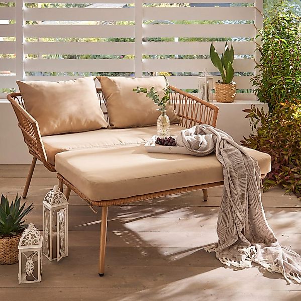 my Flair Gartenliege "Mariane", (Set), inkl. Hocker günstig online kaufen