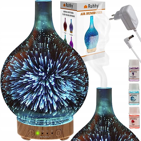 Ruhhy Diffuser Luftbefeuchter mit Aromatherapie + günstig online kaufen
