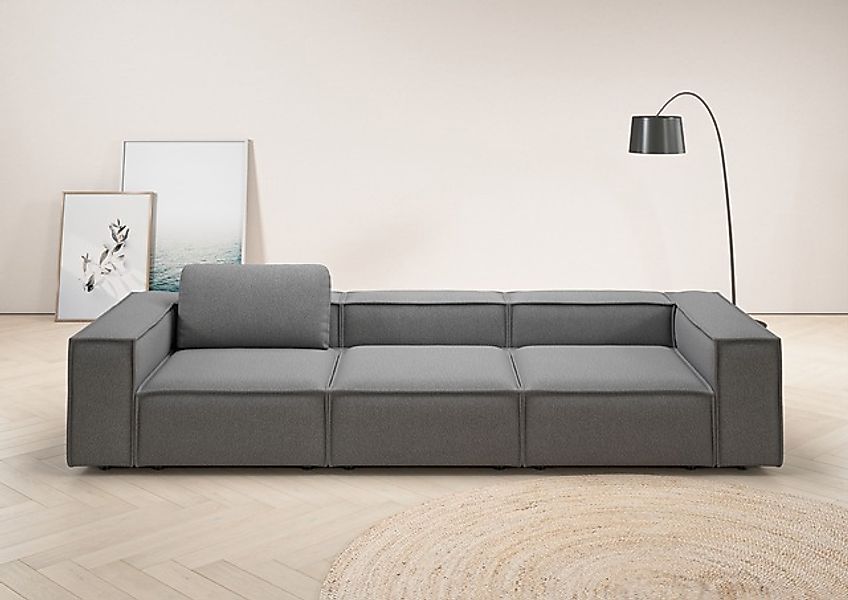 PLACES OF STYLE 3,5-Sitzer »Watertown, modernes Big-Sofa XXL, 336 cm Breite günstig online kaufen