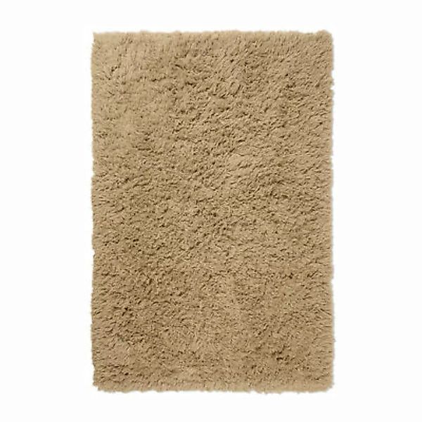 Teppich Meadow Small textil beige / Langflorig - 140 x 200 cm / Handgetufte günstig online kaufen