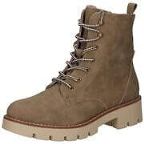 Via della Rosa Schnürstiefelette Damen beige günstig online kaufen