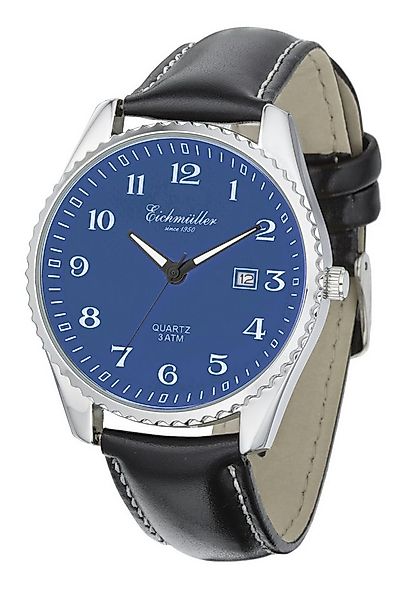 Eichmüller Quarzuhr RE1152 Sportliche Herrenuhr Blau 41 mm RE1152 günstig online kaufen