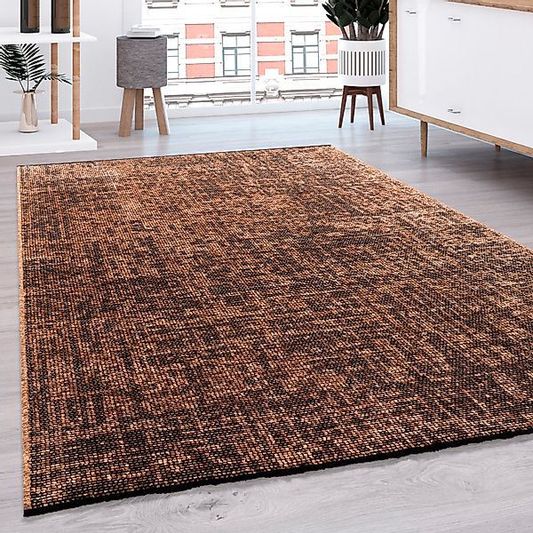 Paco Home Teppich »Melbourne 690«, rechteckig, 4 mm Höhe, Flachgewebe, mode günstig online kaufen