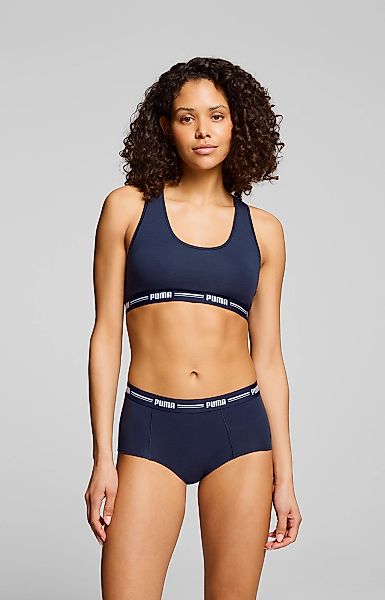 PUMA Sport-Bustier "PUMA WOMEN RACER BACK TOP 1P HANG", mit markantem Logob günstig online kaufen