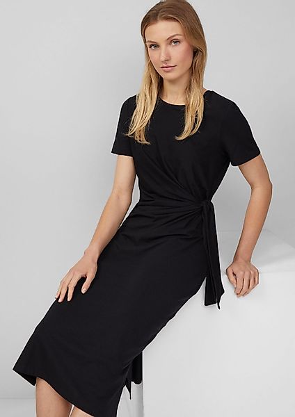 s.Oliver Midikleid Kleid Jersey-Kleid mit Knotendetail günstig online kaufen