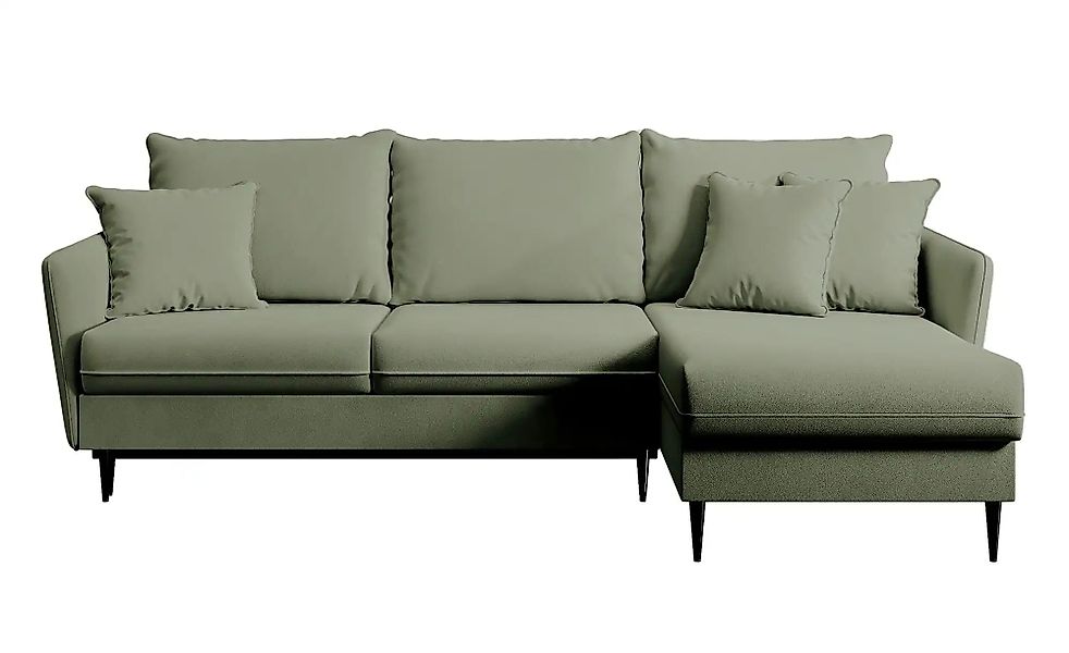 Ecksofa  Volio ¦ grün ¦ Maße (cm): B: 223 H: 88 Polstermöbel > Sofas > Ecks günstig online kaufen
