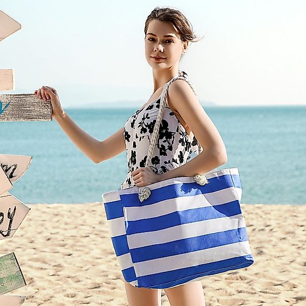 ZEUOPQ Strandtasche Strandtasche Große Damen wasserdichte günstig online kaufen