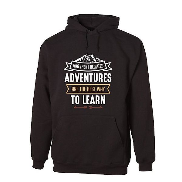 G-graphics Hoodie And then I realized Adventures are the best way to learn günstig online kaufen