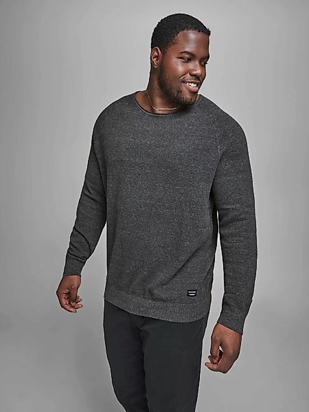 Jack & Jones PlusSize Rundhalspullover JJEHILL KNIT CREW NECK NOOS PLS mit günstig online kaufen