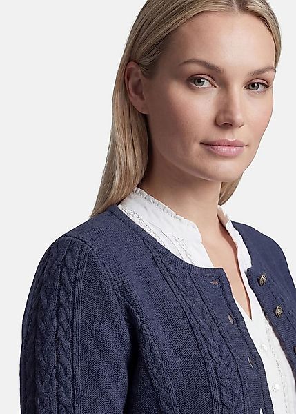 Spieth & Wensky Trachtenstrickjacke 'Bonn' (1-tlg) mit Zopfmuster günstig online kaufen