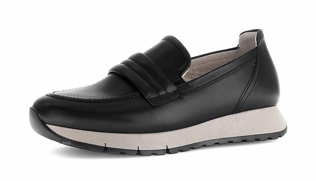 Gabor FLORENZ Slipper, Plateau, Schlupfschuh, Komfortschuh in Bequemweite G günstig online kaufen