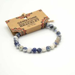 Bali-Homedecor Armband Edelstein-Manifestationen-Armband- Sodalith – Wahrhe günstig online kaufen